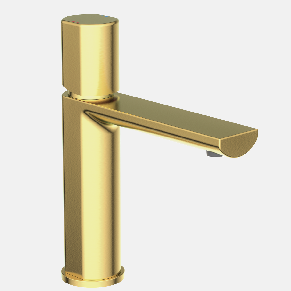 NEW YORK Waschtischarmatur, Gold matt