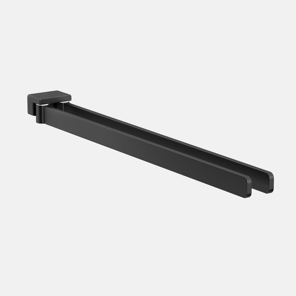 AVENARIUS Handtuchhalter zweiarmig 422 mm - Serie 480 black