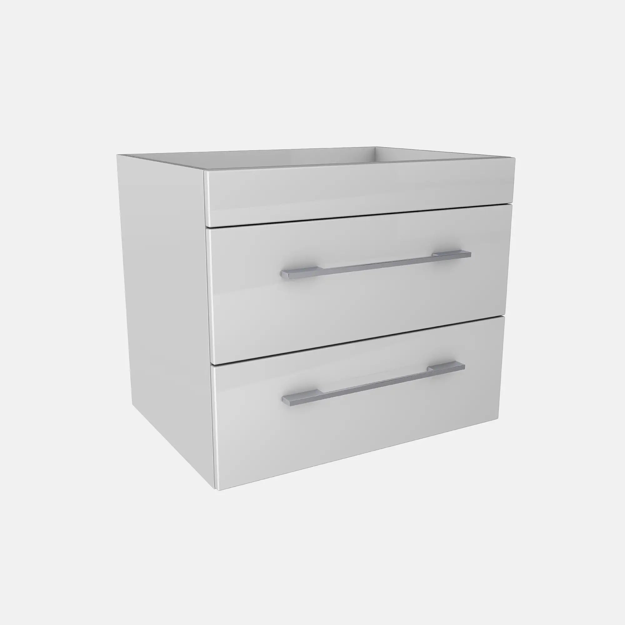 K5 Unterschrank | 67,9 cm, Weiß Hochglanz