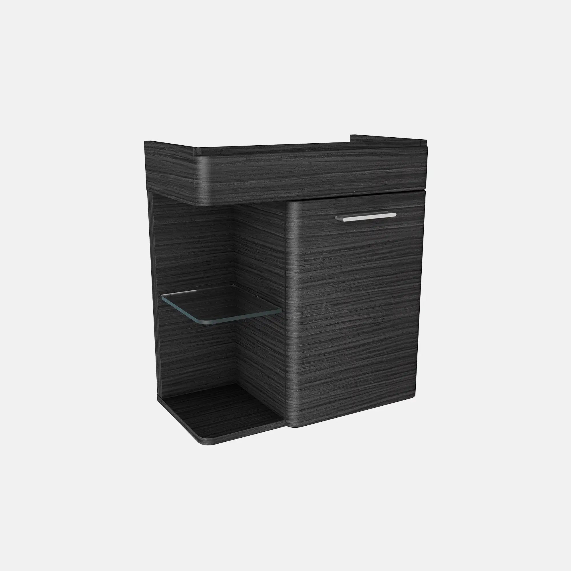 K8 Gäste Unterschrank | 55cm, Dark Oak
