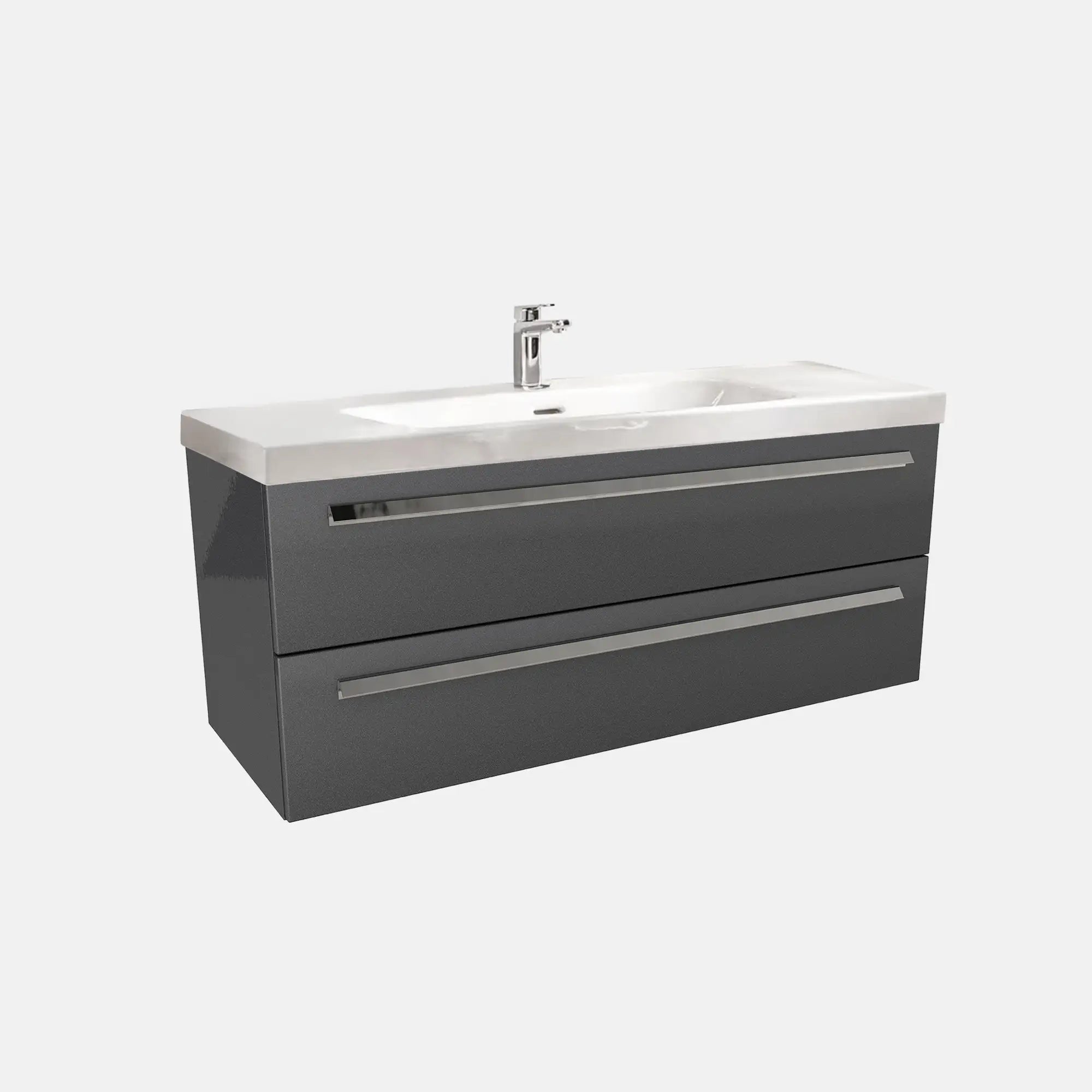 K1 Waschtisch inkl. Unterschrank | 121 cm, Grafit