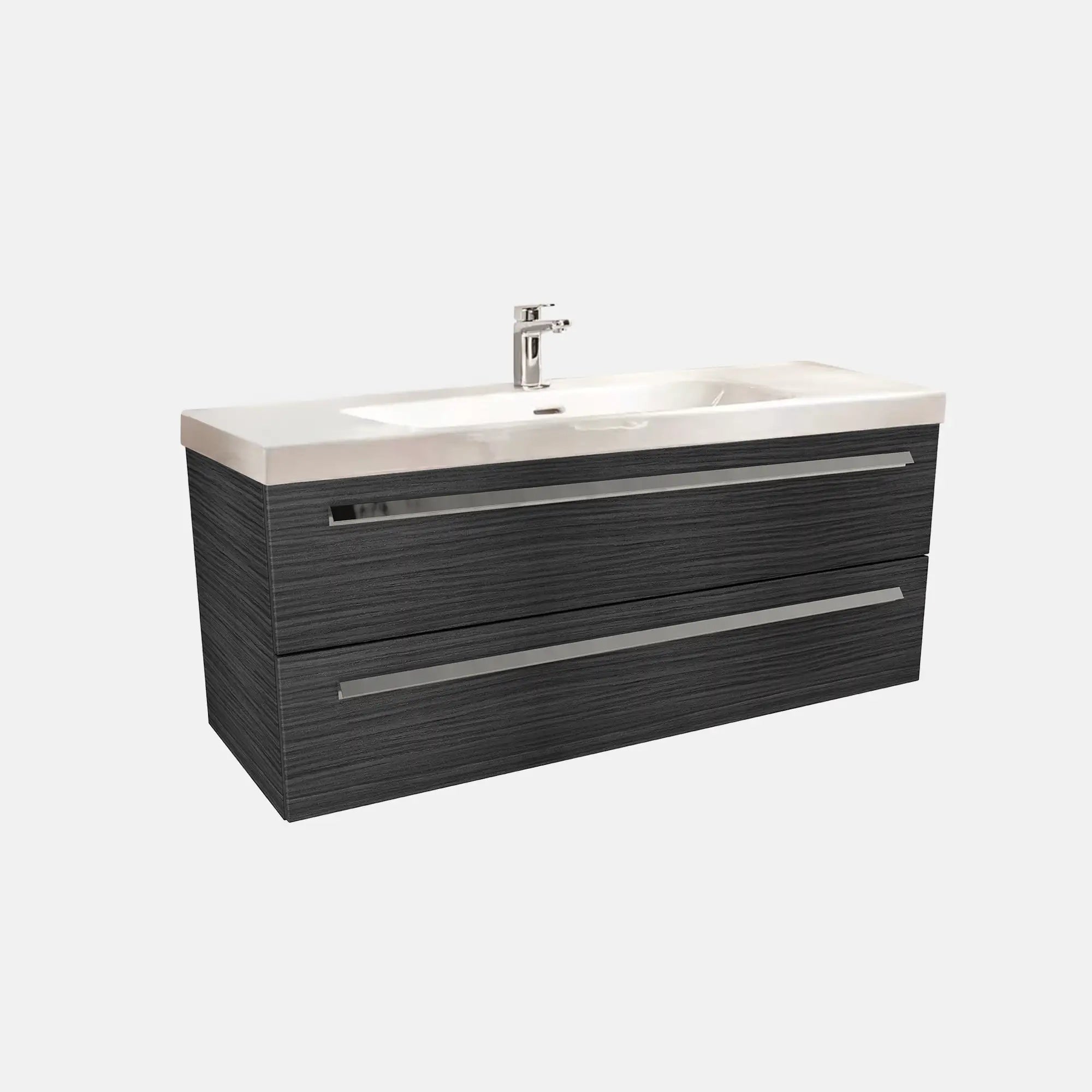 K1 Waschtisch inkl. Unterschrank | 121 cm, Dark Oak
