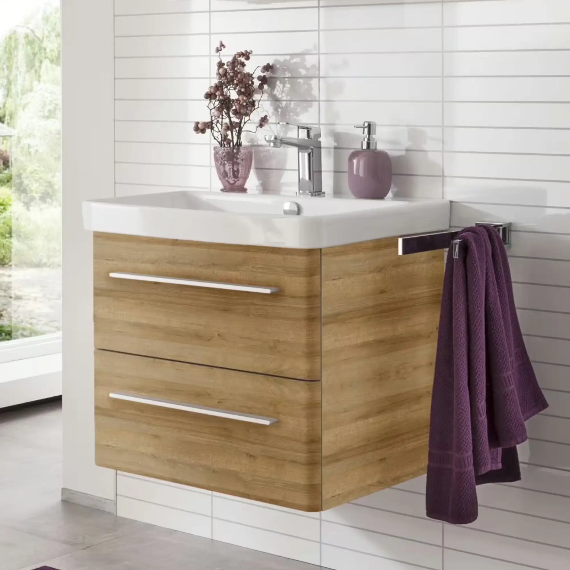 K8 Unterschrank | 56cm, Berg-Eiche