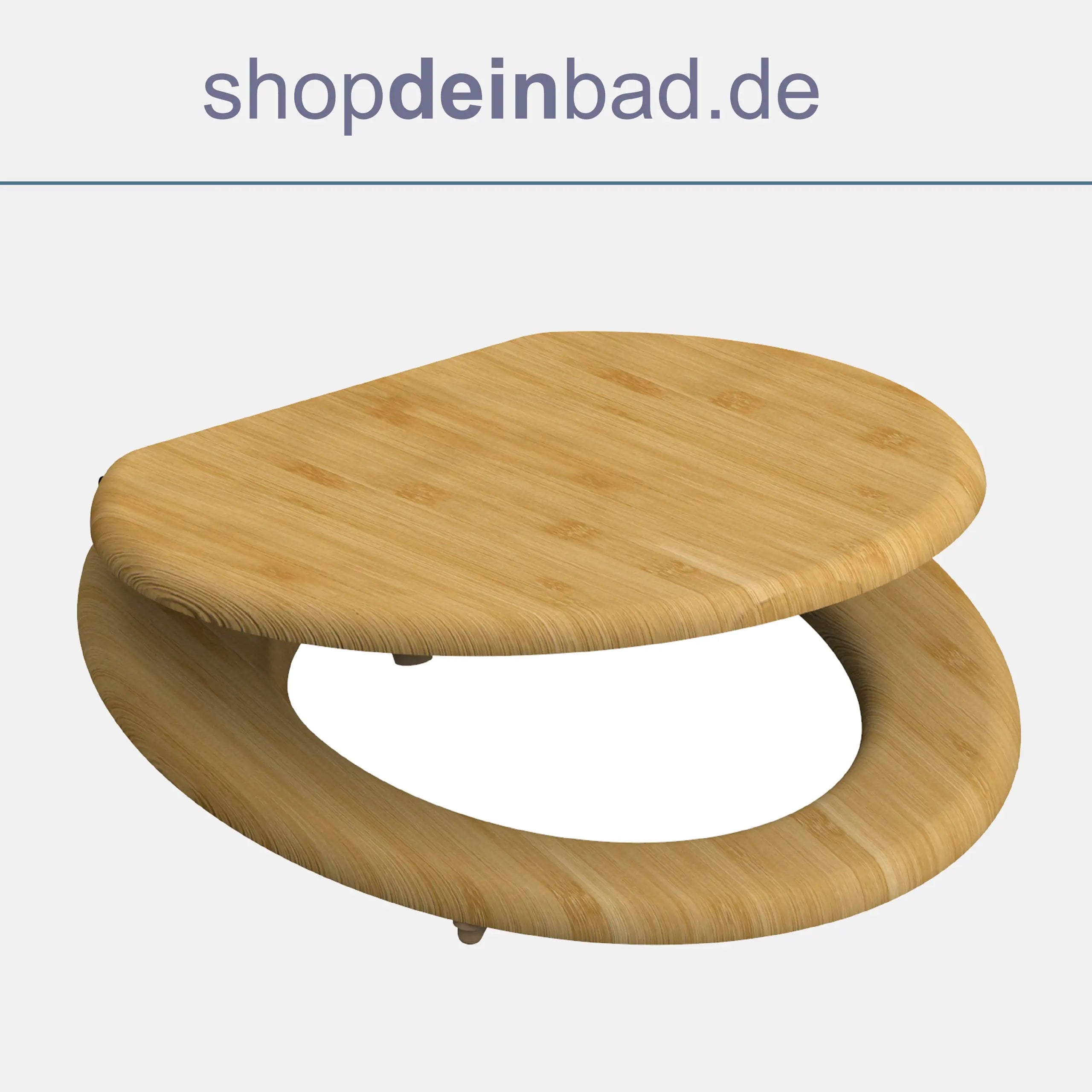 WC-Sitz NATURAL BAMBOO, Bambus