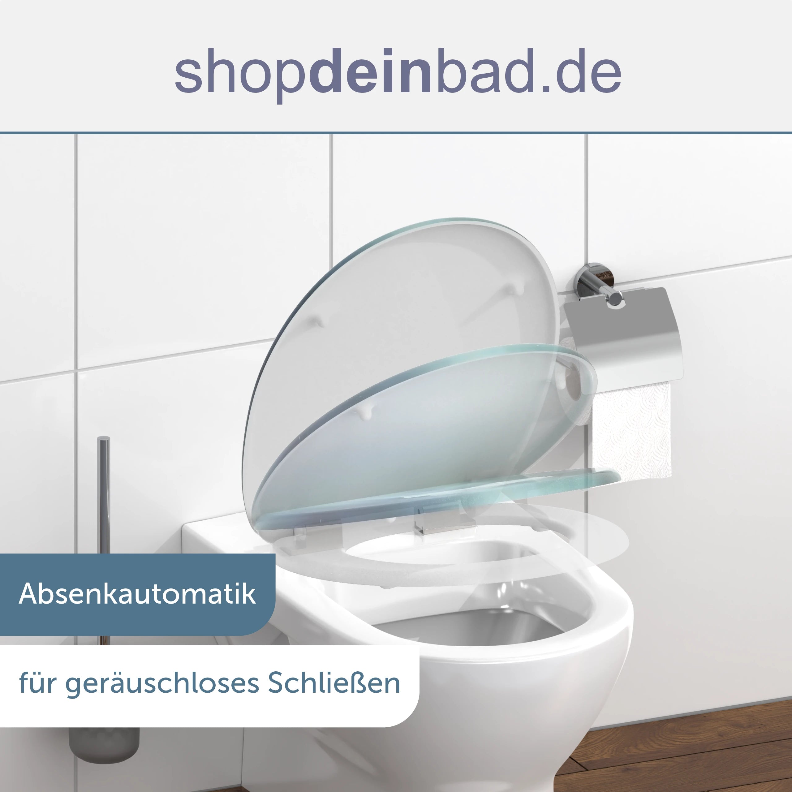 WC-Sitz FALLEN LEAF, mit Absenkautomatik