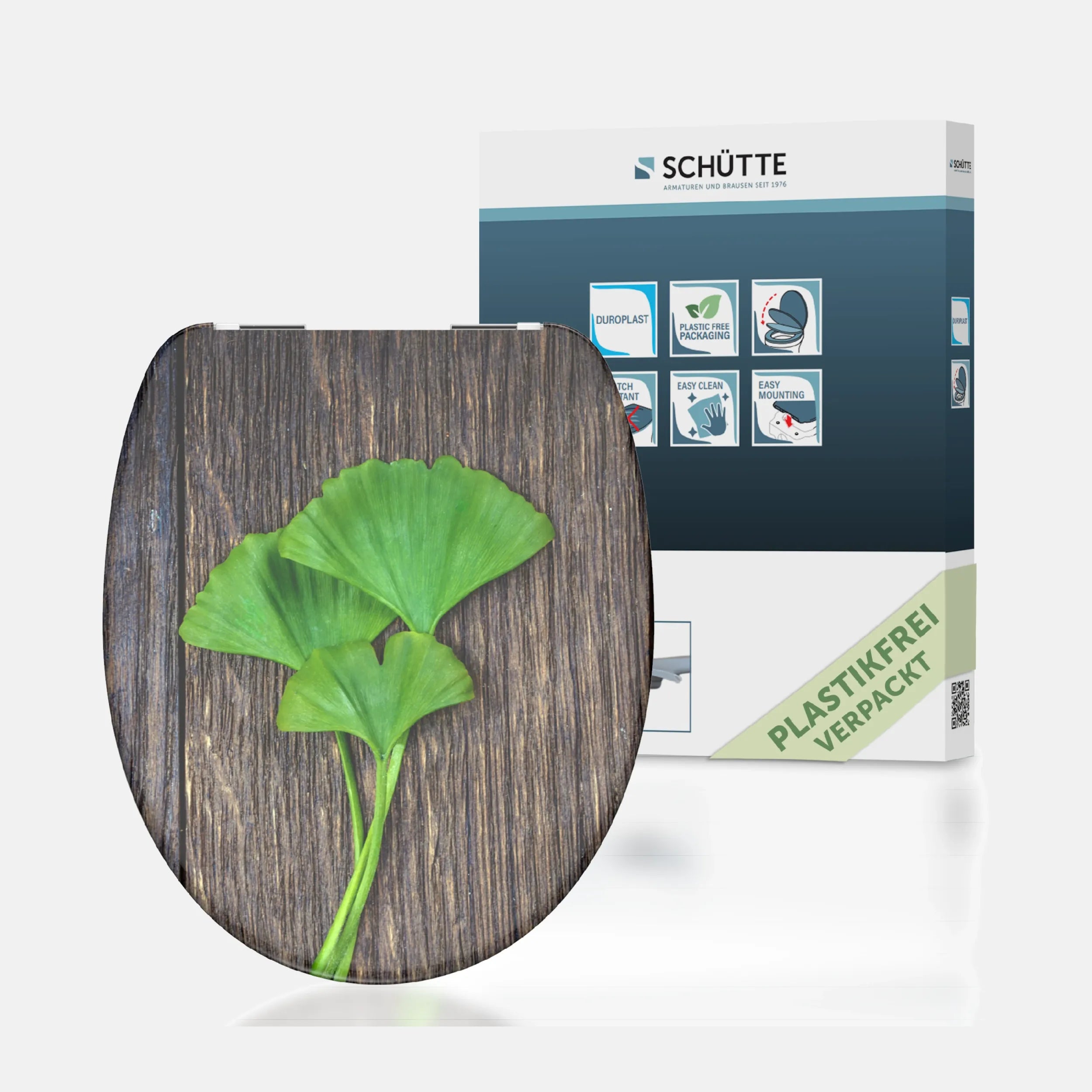 WC-Sitz GINGKO&WOOD, mit Absenkautomatik