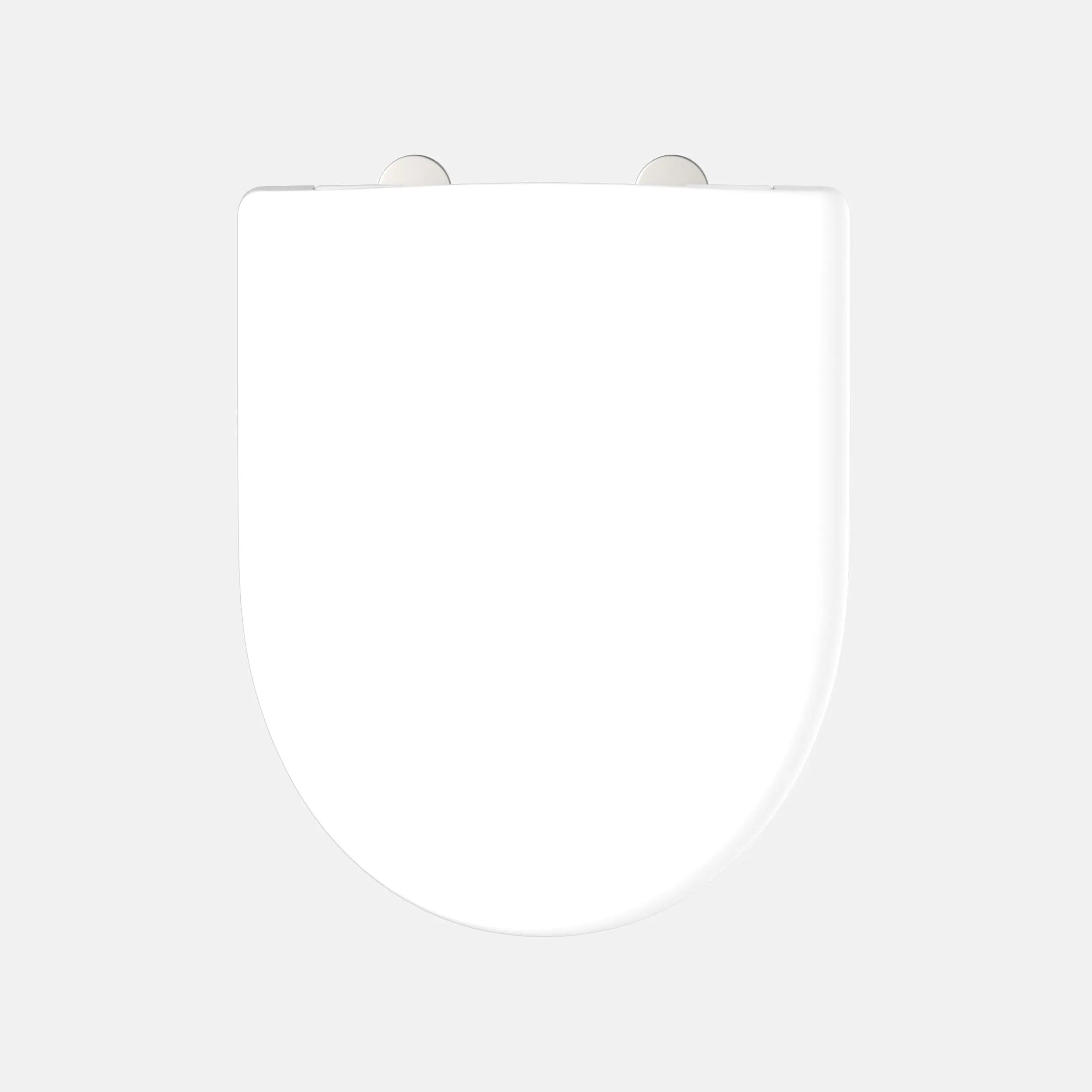 WC-Sitz, D-Form, PRO 3, weiß mit Absenkautomatik und Schnellverschluss