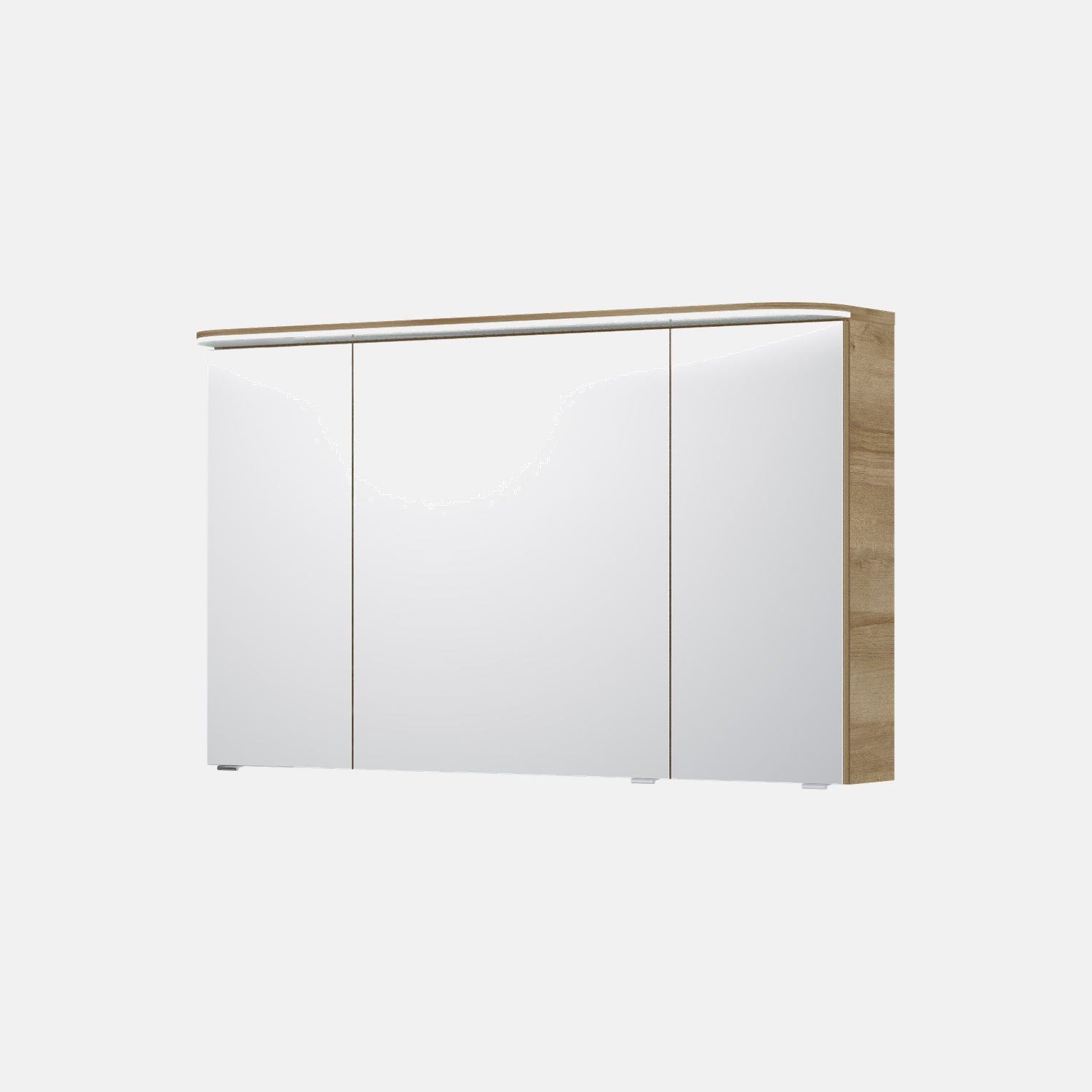 Pelipal Balto Sprint 120 cm Spiegelschrank - Riviera Eiche