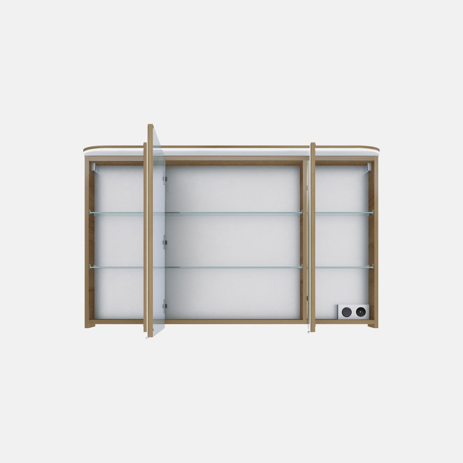 Pelipal Balto Sprint 120 cm Spiegelschrank - Riviera Eiche