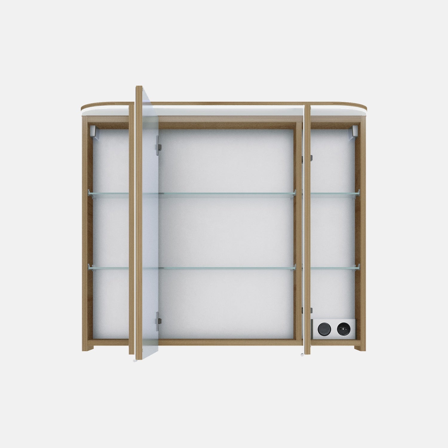 Pelipal Balto Sprint 85 cm Spiegelschrank - Riviera Eiche