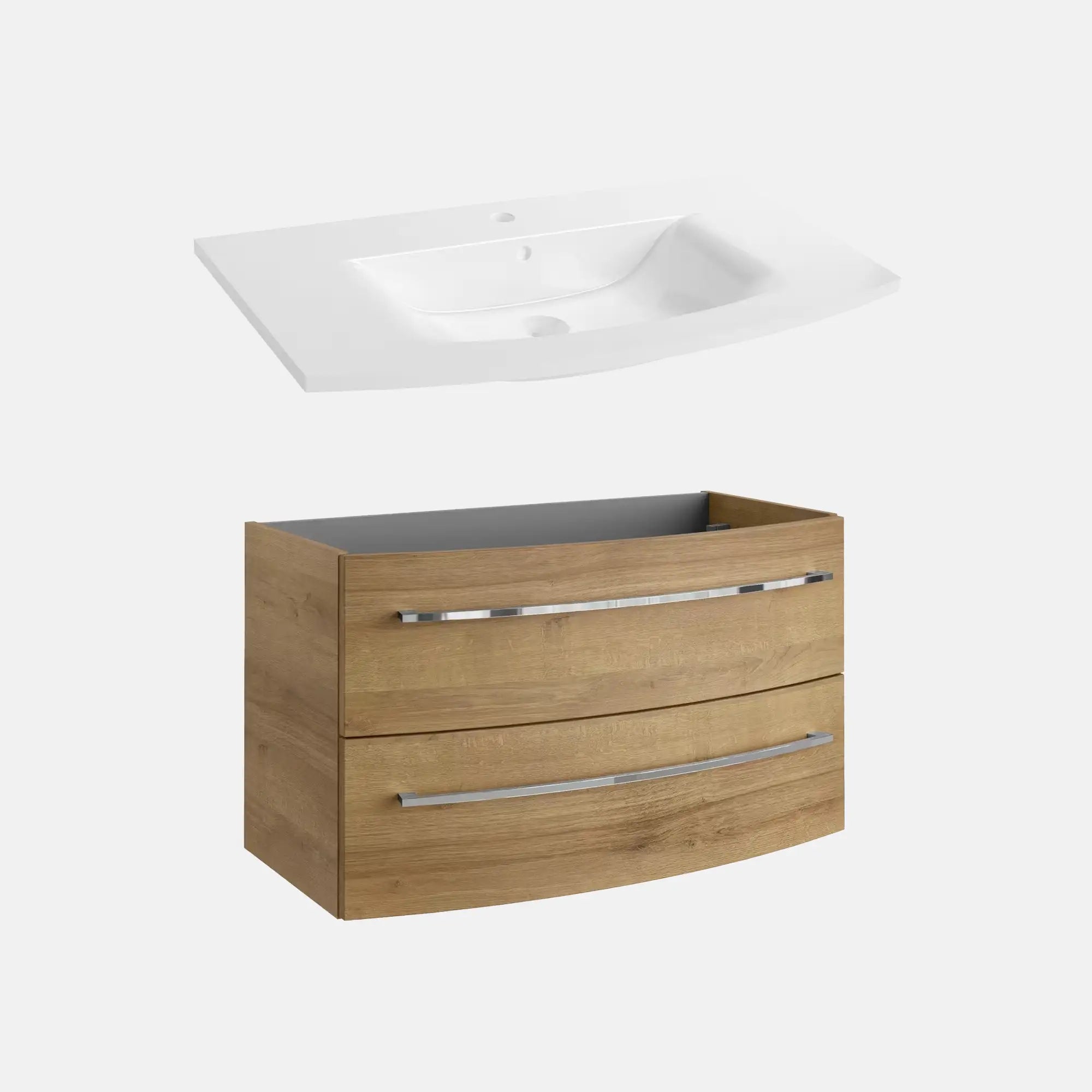Impulso Unterschrank inkl. Waschtisch | 90 cm