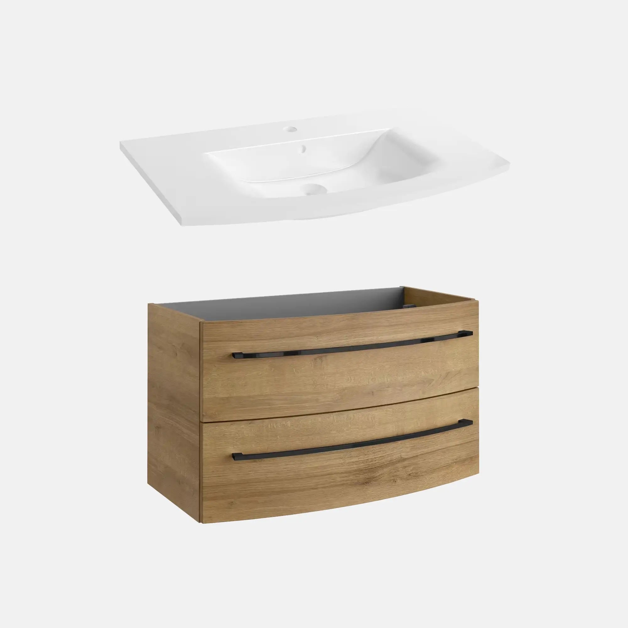 Impulso Unterschrank inkl. Waschtisch | 90 cm