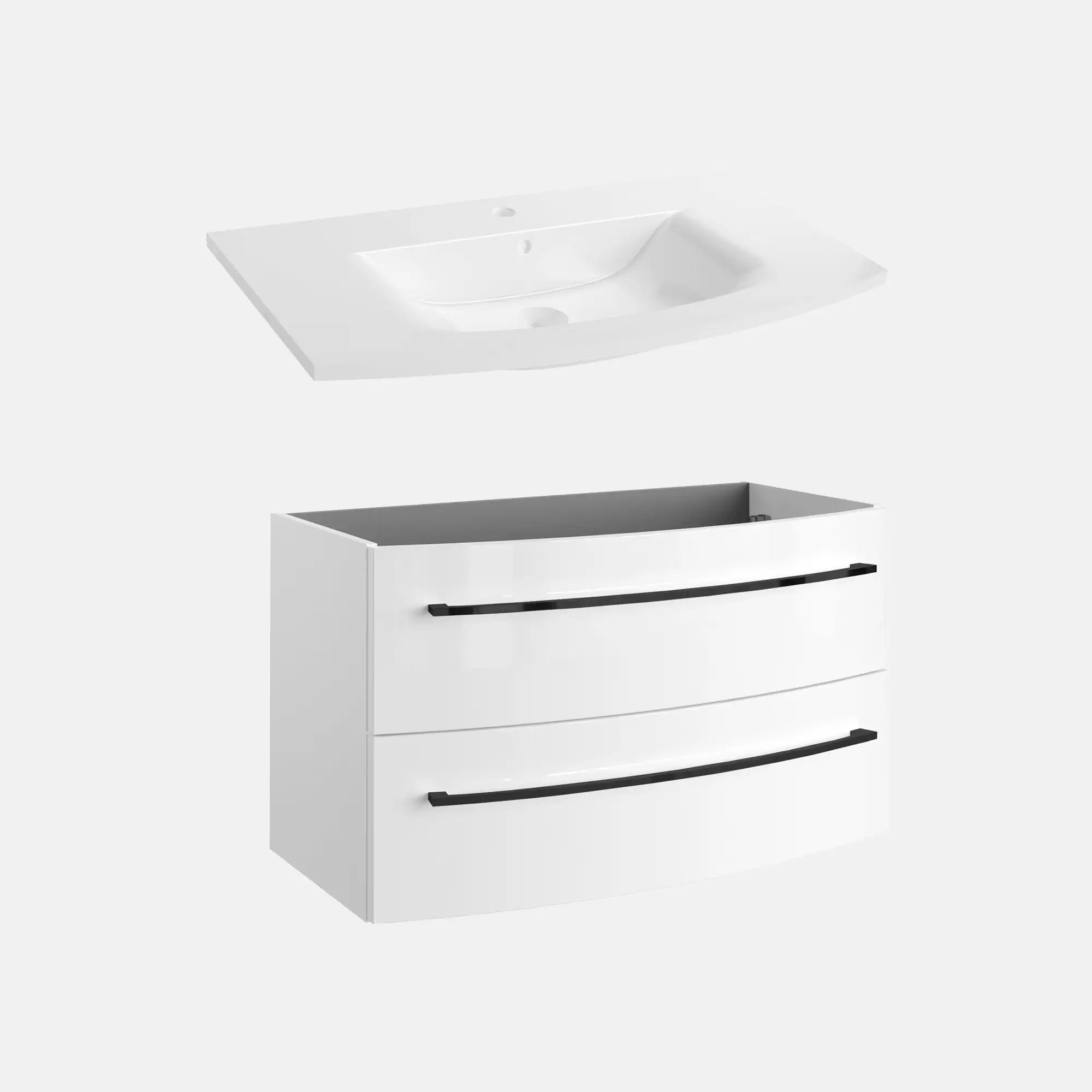 Impulso Unterschrank inkl. Waschtisch | 90 cm