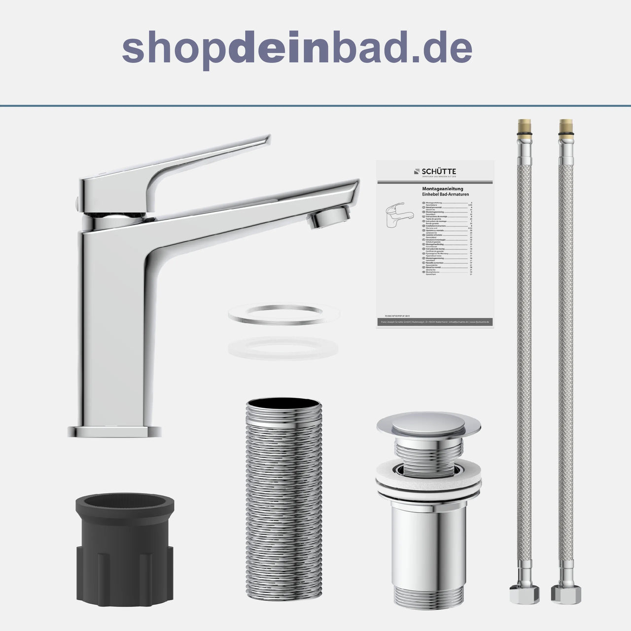 RAVEN Waschtischarmatur, Chrom