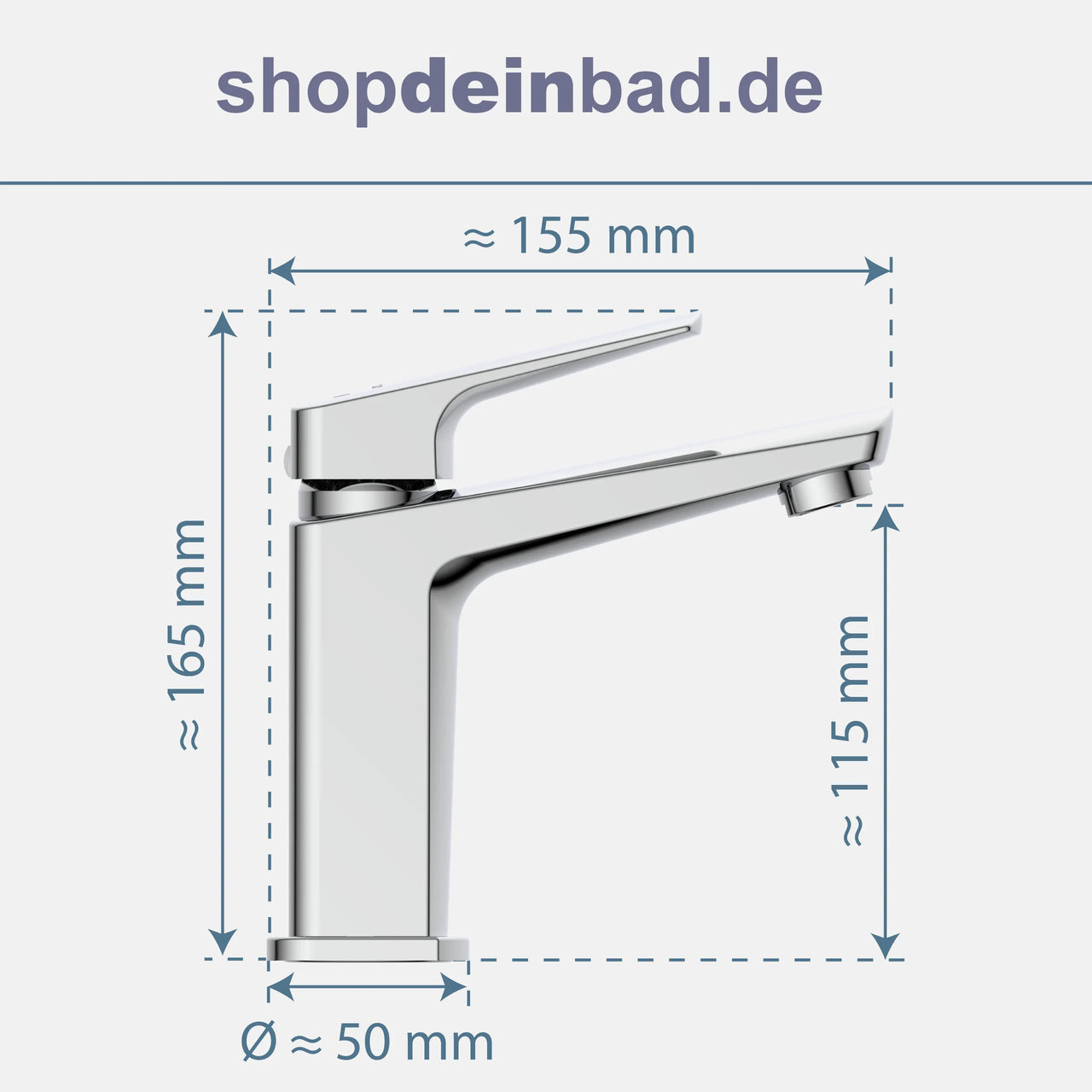 RAVEN Waschtischarmatur, Chrom