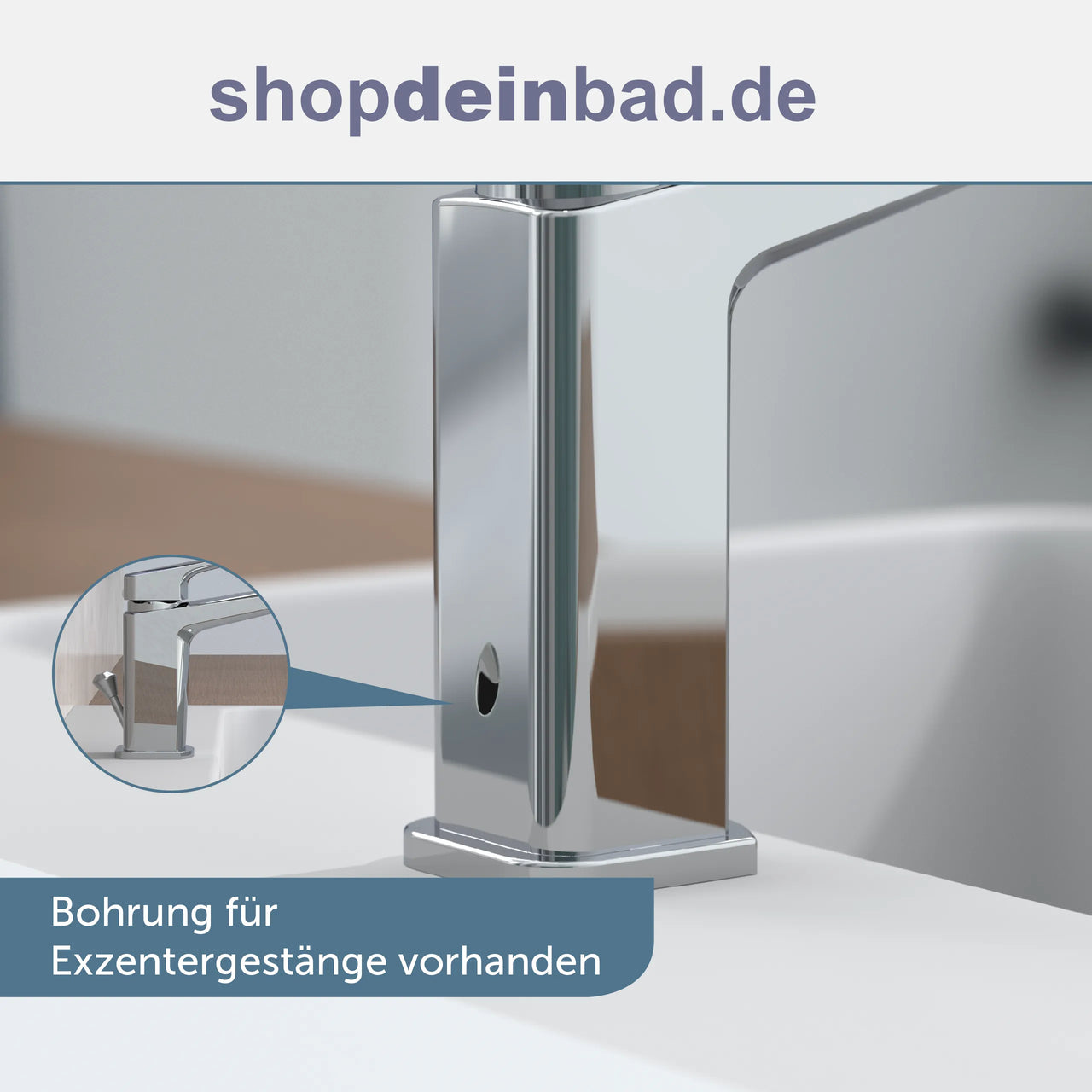 RAVEN Waschtischarmatur, Chrom