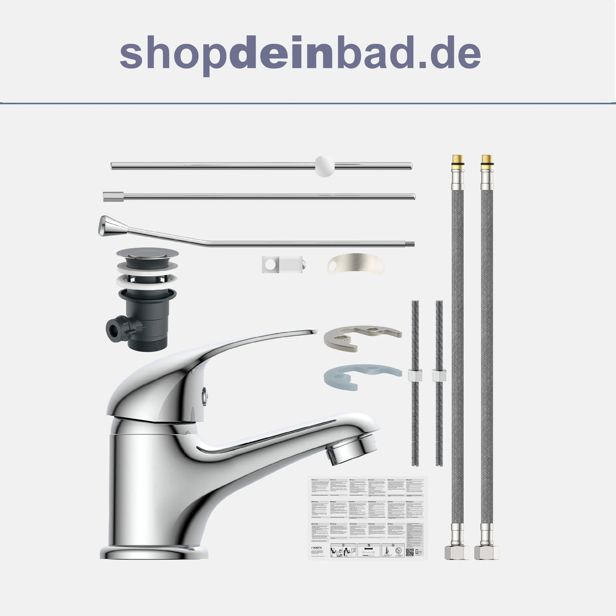 ATHOS PLUS Waschtischarmatur, Chrom