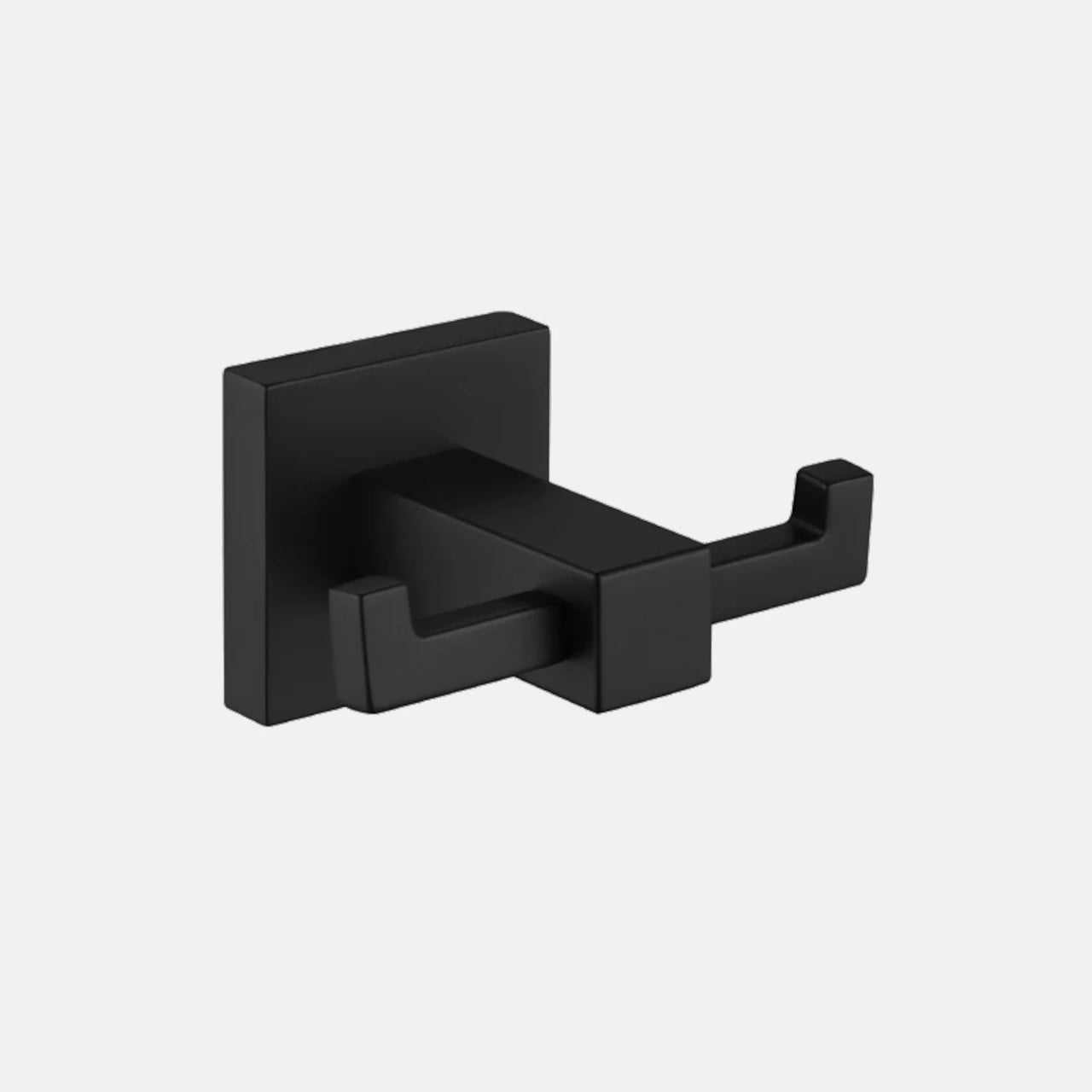 Handtuchhaken 2-fach mit Konsole; Serie 420 schwarz