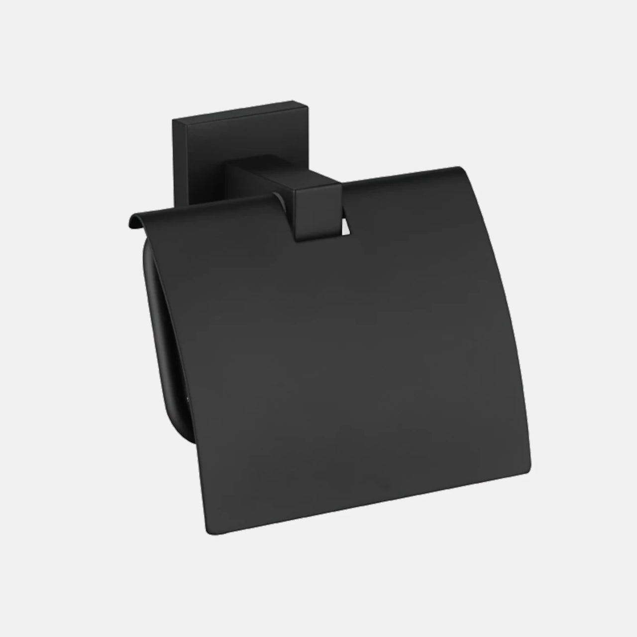 Papierhalter mit Deckel; Serie 420 schwarz