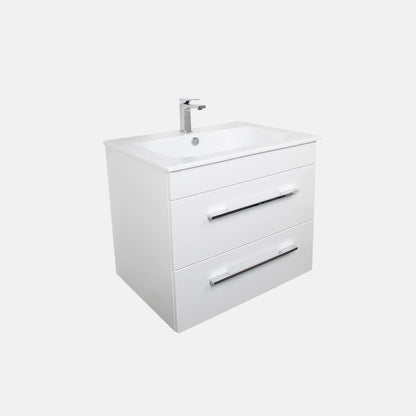 K5 Waschtisch inkl. Unterschrank | 71 cm, Weiß Hochglanz