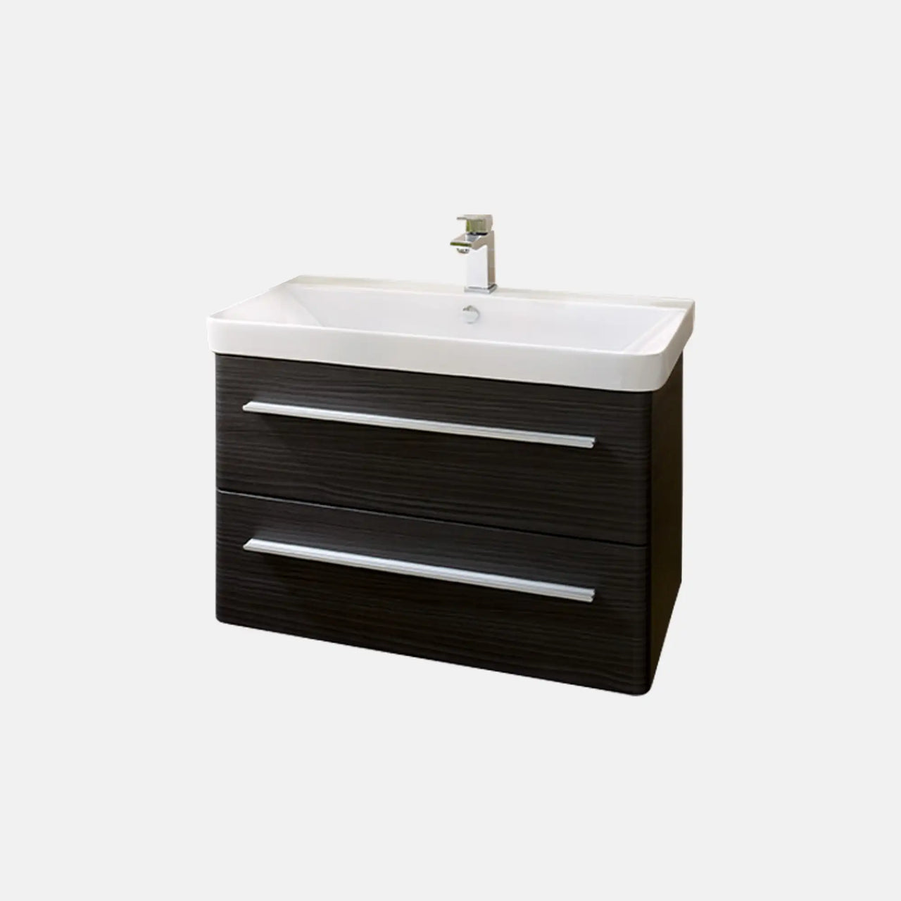 K8 Waschtisch inkl. Unterschrank | 80 cm, Dark Oak