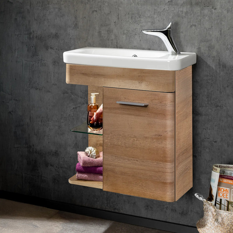 K8 Gäste Unterschrank | 55cm, Berg-Eiche