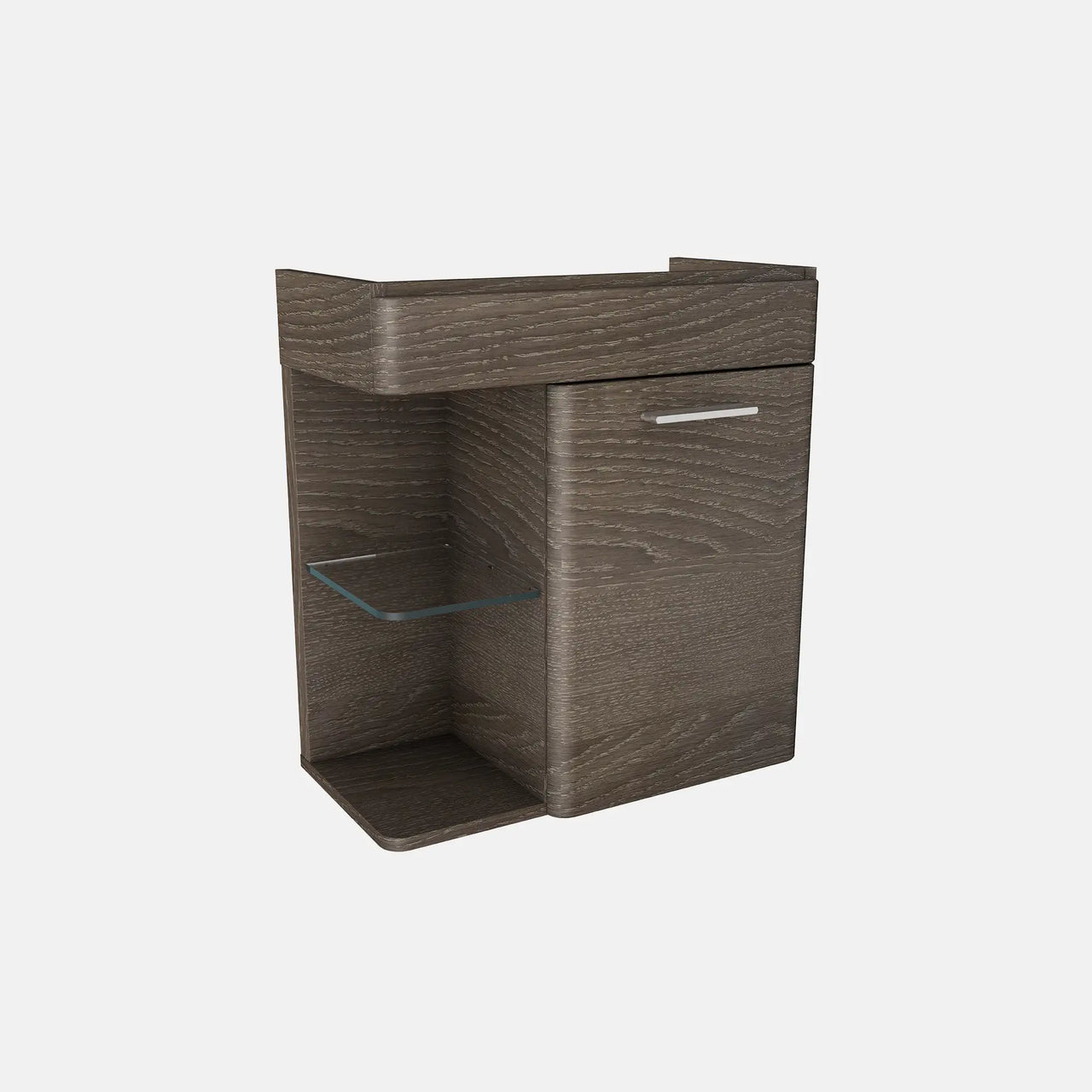 K8 Gäste Unterschrank | 55cm, Eiche-Maron