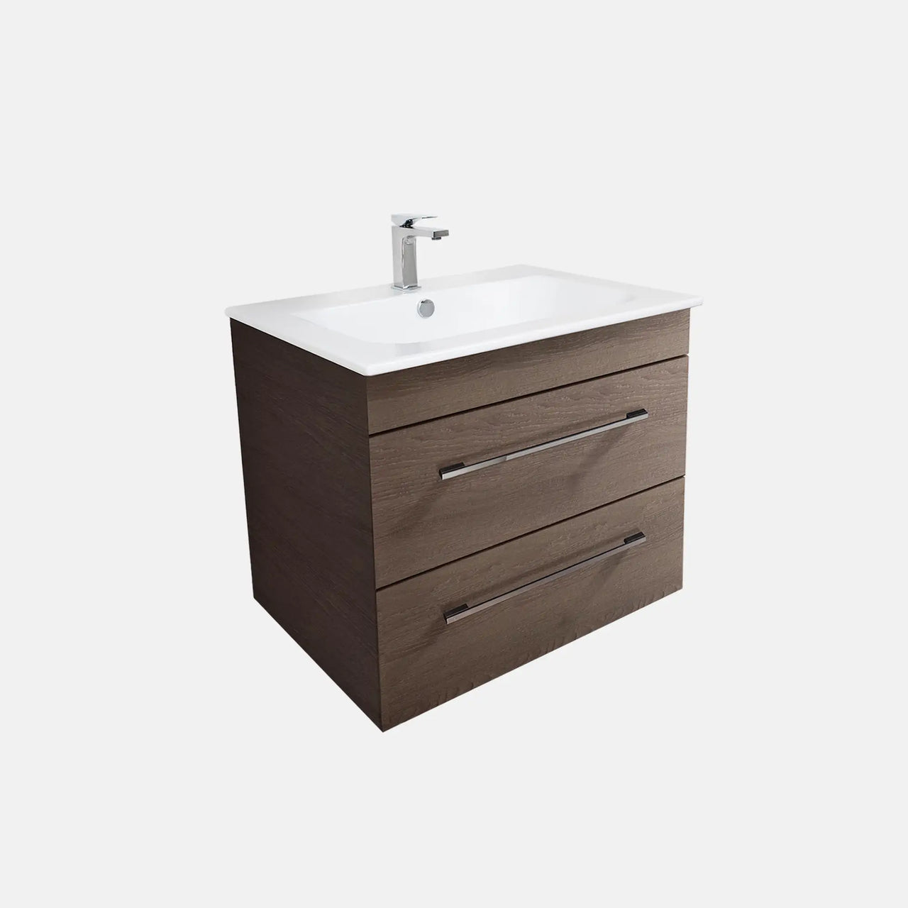 K5 Waschtisch inkl. Unterschrank | 71 cm, Eiche-Maron