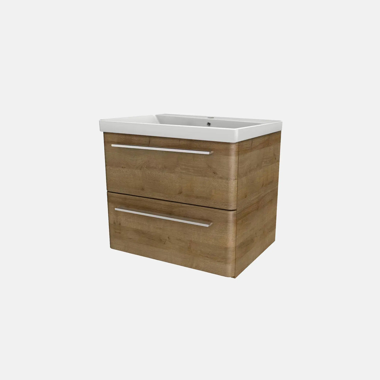 K8 Waschtisch inkl. Unterschrank | 60 cm, Berg-Eiche
