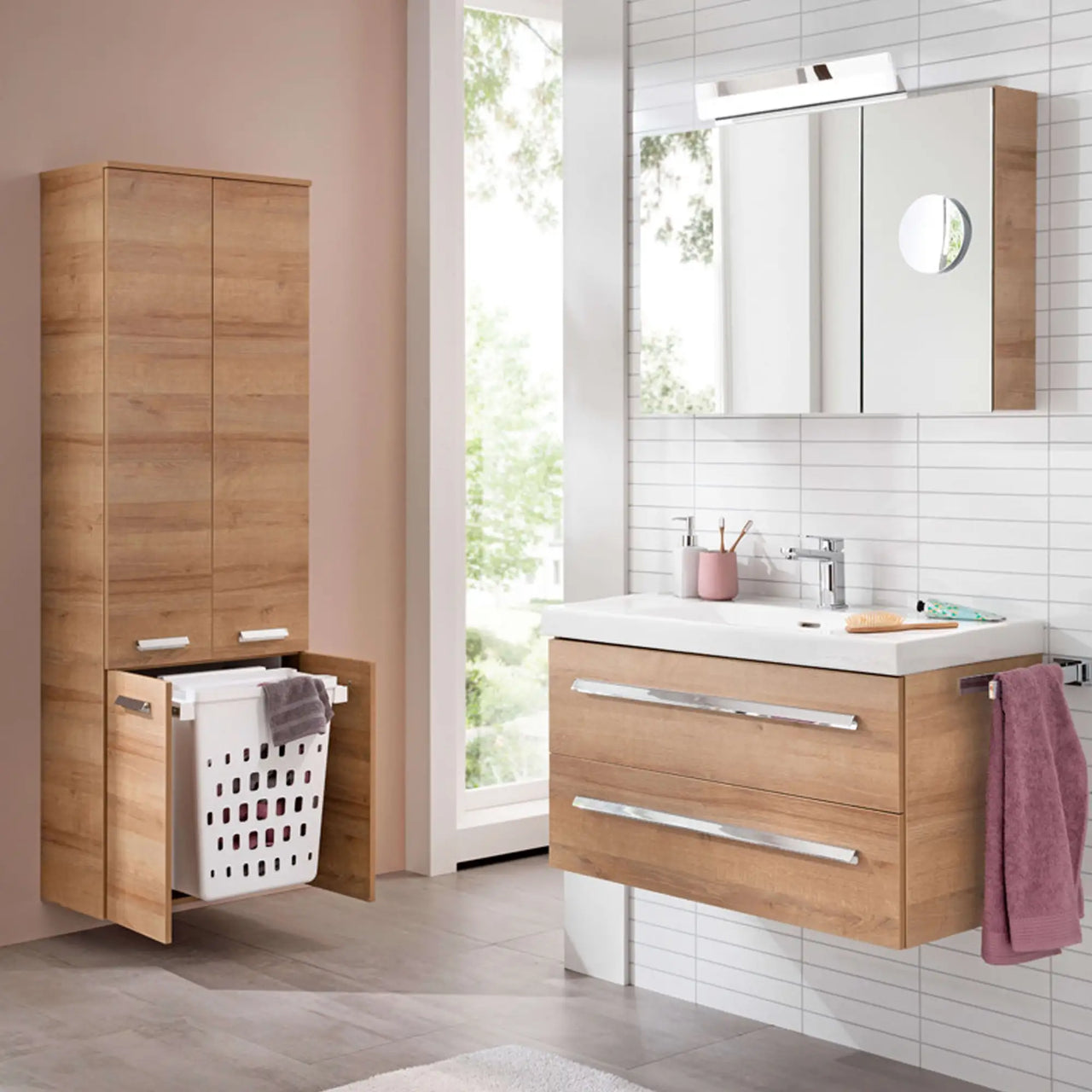 K1 Unterschrank | 89 cm, Berg-Eiche