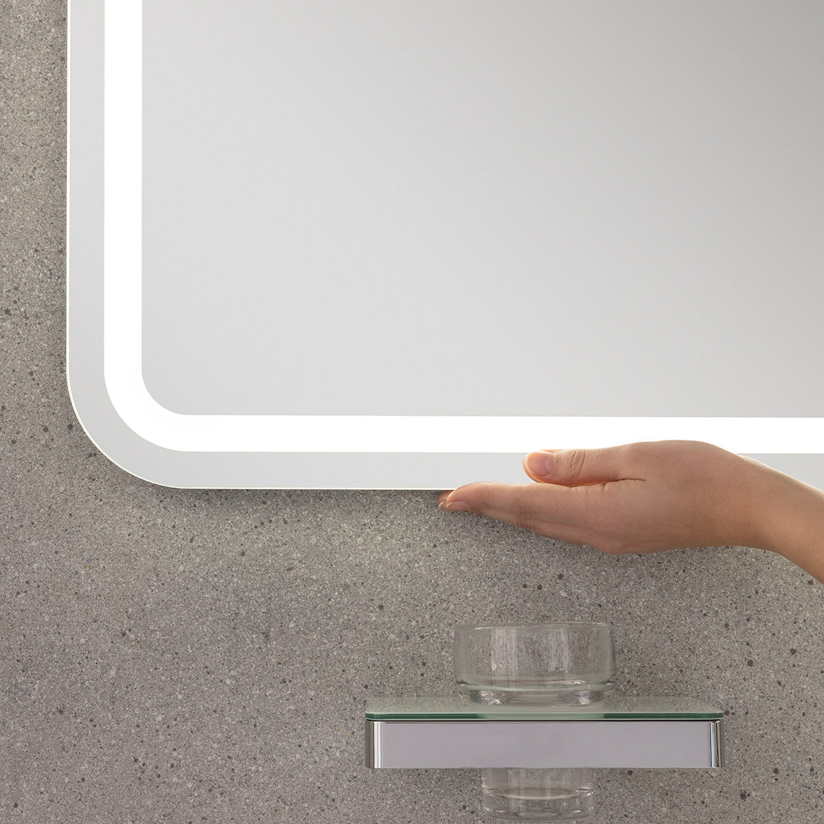 Lanzet Classico 140 cm Spiegel mit LED Beleuchtung
