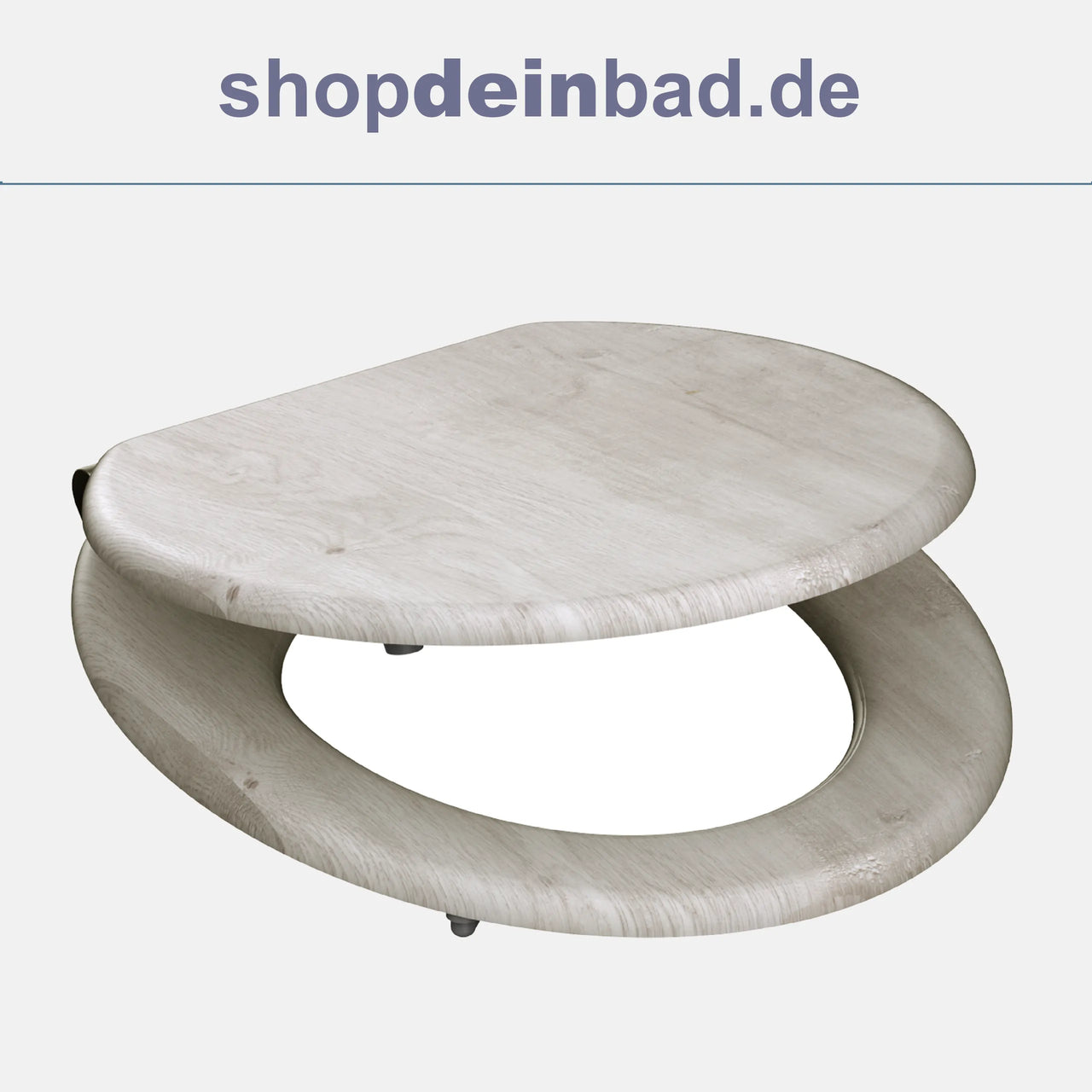 Holz WC-Sitz LIGHT WOOD mit Absenkautomatik