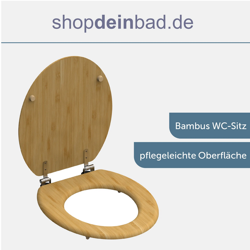 WC-Sitz NATURAL BAMBOO, Bambus