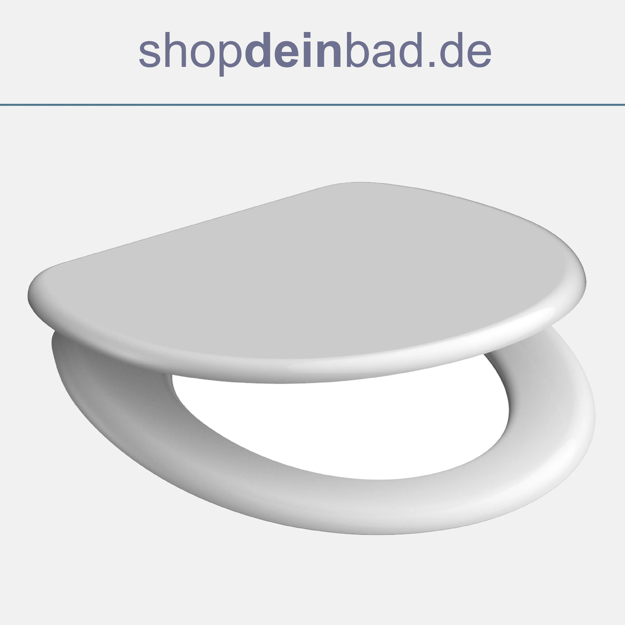 WC-Sitz weiß mit Absenkautomatik