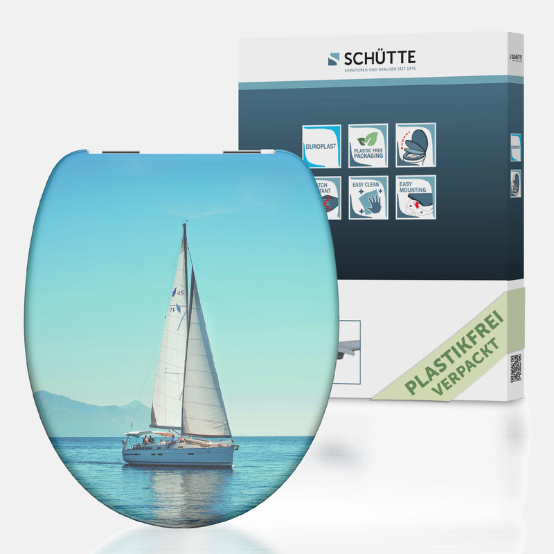 WC-Sitz SAILING, mit Absenkautomatik