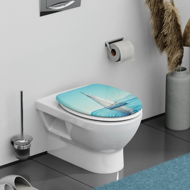 WC-Sitz SAILING, mit Absenkautomatik