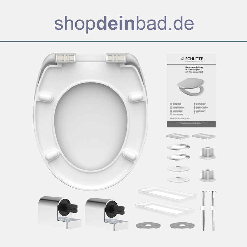 WC-Sitz YING&YANG, mit Absenkautomatik
