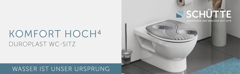WC-Sitz YING&YANG, mit Absenkautomatik