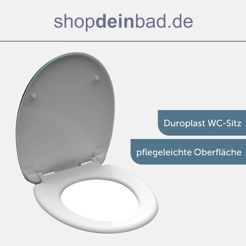 WC-Sitz FALLEN LEAF, mit Absenkautomatik