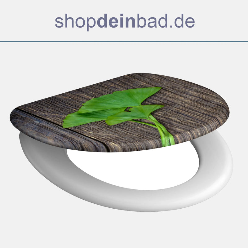 WC-Sitz GINGKO&WOOD, mit Absenkautomatik