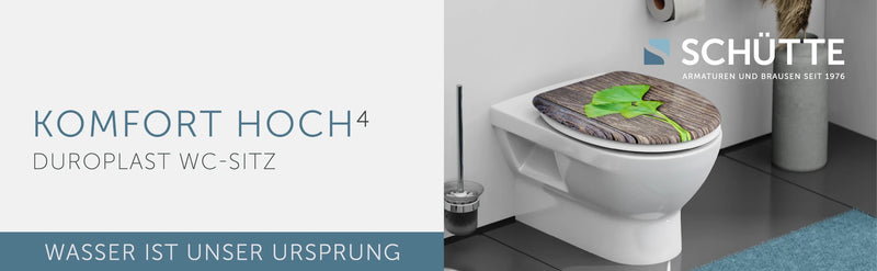 WC-Sitz GINGKO&WOOD, mit Absenkautomatik