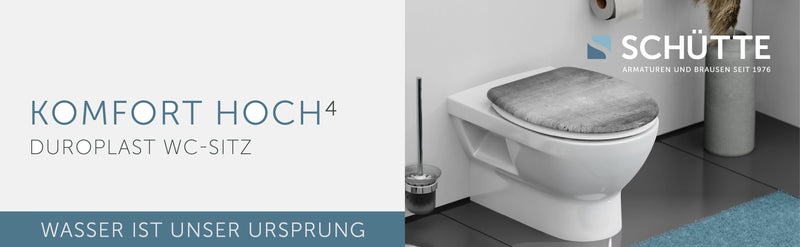 WC-Sitz INDUSTRIAL GREY, mit Absenkautomatik