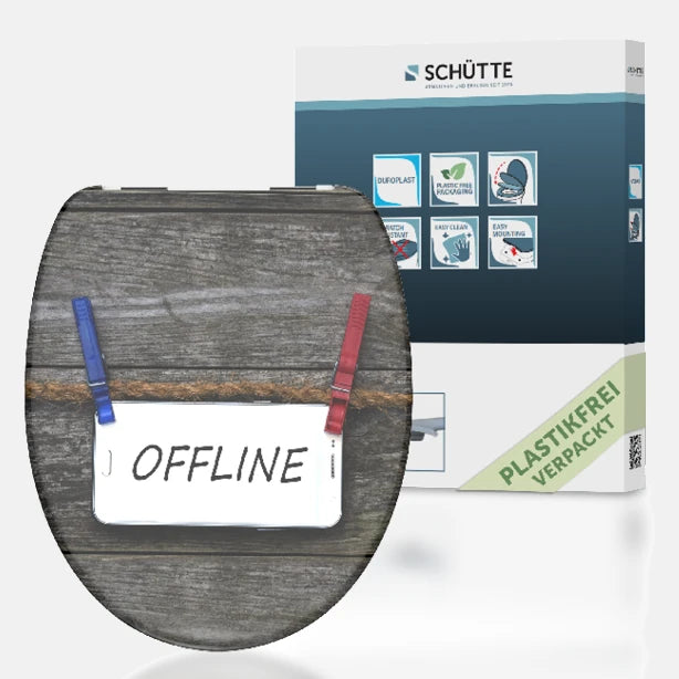 WC-Sitz OFFLINE, mit Absenkautomatik