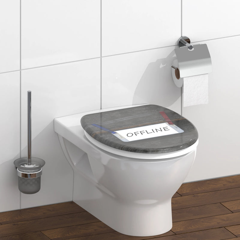 WC-Sitz OFFLINE, mit Absenkautomatik