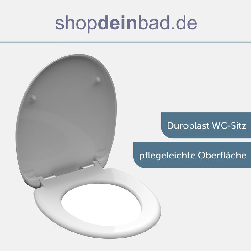 WC-Sitz FROG KING, mit Absenkautomatik