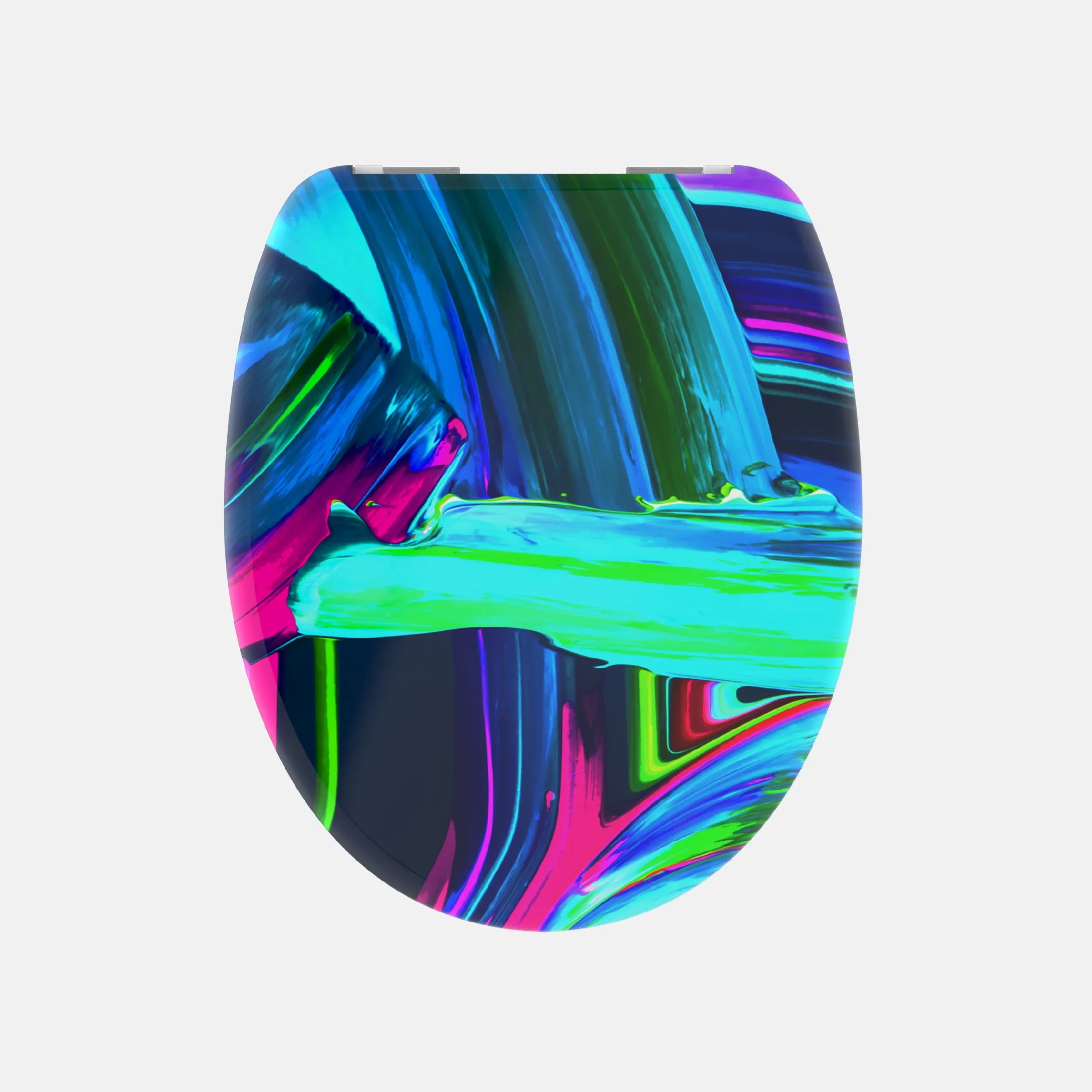 WC-Sitz, NEON PAINT, mit Absenkautomatik