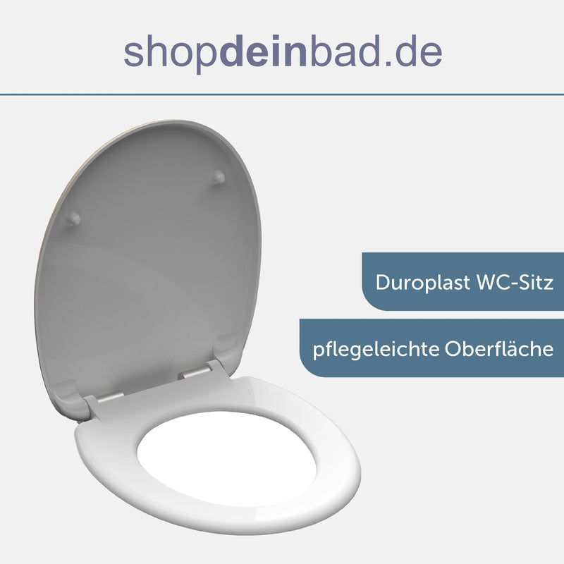 WC-Sitz BEACH, mit Absenkautomatik