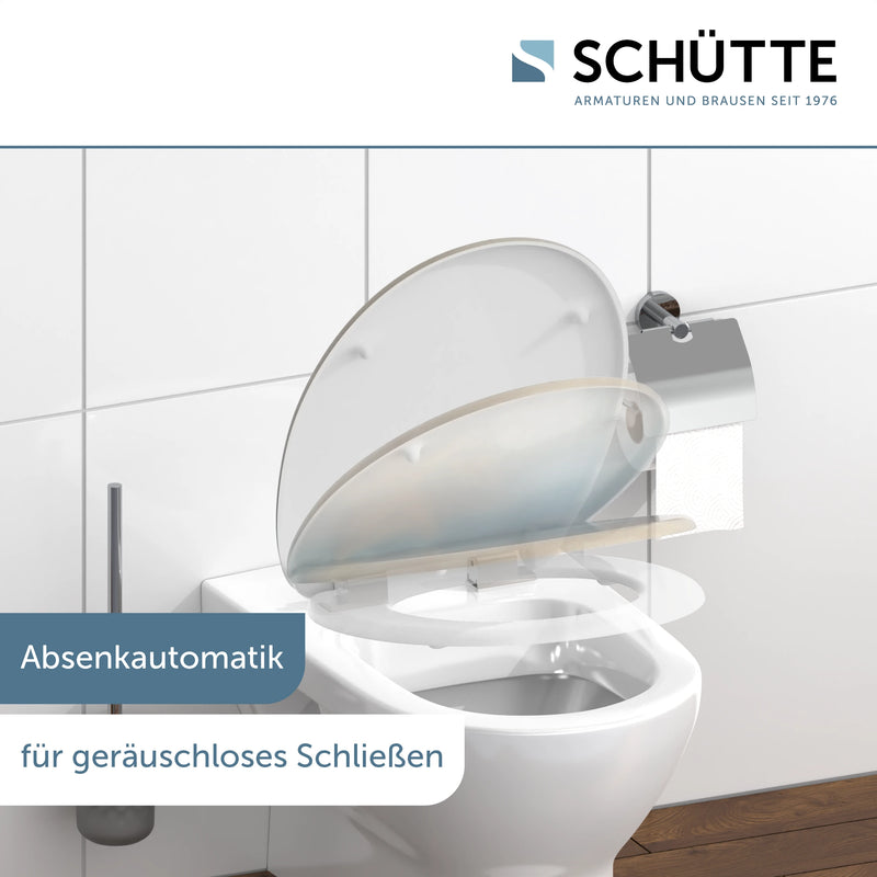 WC-Sitz BEACH, mit Absenkautomatik