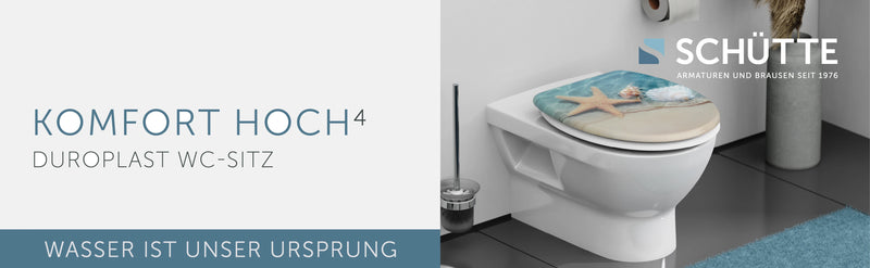WC-Sitz BEACH, mit Absenkautomatik