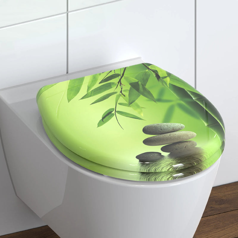 WC-Sitz GREEN GARDEN mit Absenkautomatik und Schnellverschluss